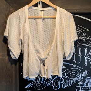Wrap sweater/top by Free People - size S